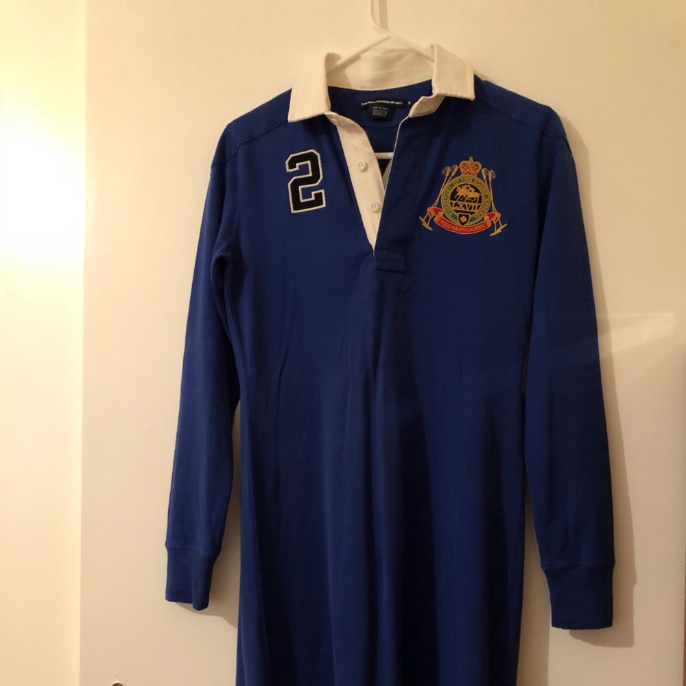 💙 Ralph Lauren Sport, StretchPolo Dress%100cotton